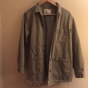 H&M over-sized army jacket